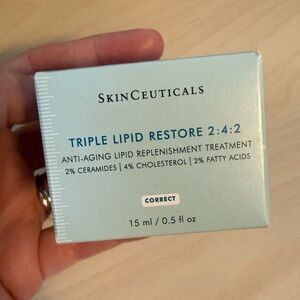 NWT SkinCeuticals Triple Lipid Restore 2:4:2 Anti-Aging Cream Travel Size 15ml